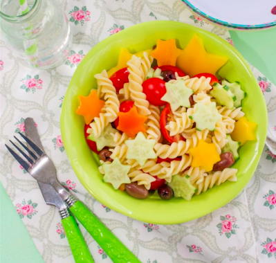 סלט פסטה כוכבים