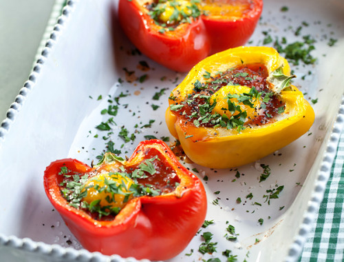 שקשוקת פלפלים. צילום: בועז לביא